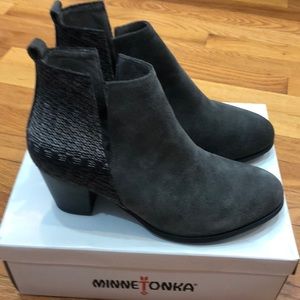 Women’s leather booties